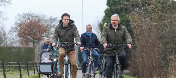 chris stoffer op de fiets